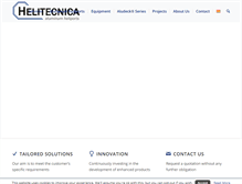 Tablet Screenshot of helitecnica.com